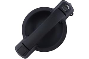 Abvefudo 735309961 Außentürgriff, Rechter Schiebetürgriff kompatibel mit Fiat Doblo Cargo (MK1) & Doblo 119 2005–2010