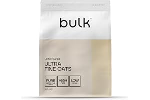 Bulk Avena Instantánea, Sin sabores añadidos, 2.5kg, 50 Dosis