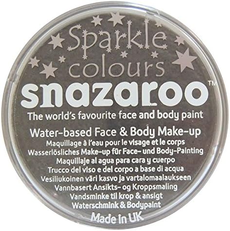 WIDMANN SPARKLE GUN METAL GREY MAKEUP 18ml SFX for SFX Cosmetics