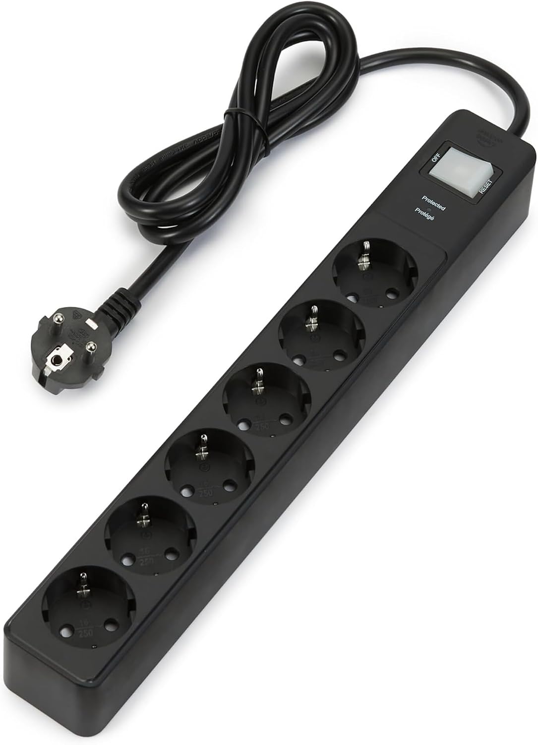Foire Aux Questions Essentielles sur le Amazon Basics regleta con 6 tomas y protecci