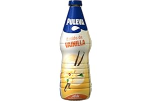 Puleva - Batido Puleva de Vainilla, Rico en Calcio, Proteínas y Vitamina D, Sin Gluten, Bebida Láctea Nutritiva, Para Desayuno y Merienda, Indicado para Niños y Familias, Botella de 1 L