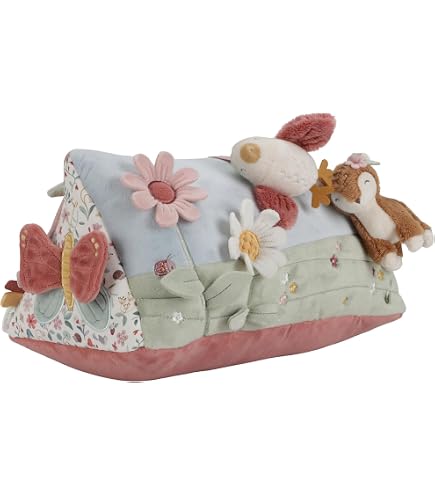 Balle de préhension avec grelot Fairy Garden rose | Little Dutch Balle de préhension avec grelot Fairy Garden rose | Little Dutch