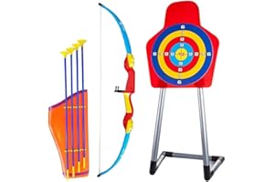 LIBERTY IMPORTS Kings Sport Archery Set With Target and Stand