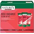 NATURE'S ESSENCE Rose Radiance Clean-Up Kit, 300gm, white