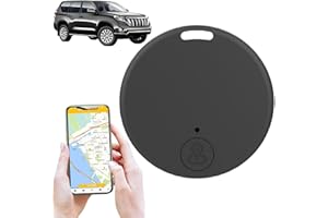 SHENGQIU GPS Tracker,Mini GPS Tracker for Vehicles,Car Tracker Real Time Locator,Portable GP-S Trac-ker for Pets,GP-S Tr-acker No Subscription,Anti-Lost Tracker Devices Cars,Pets,Wallet,Black