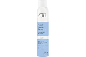 ‎GUHL Guhl 30 sek Trockenshampoo - Volumen & Frische - Inhalt: 200 ml - Niacinamid & Kornblume - Effektiv wie eine Haarwäsche - Schonend wie ein Tag Pause - Ohne Rückstände - Ohne Silikone