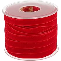 Finemark 3 M X 22 Mm Ruban De Velours En Noir Vert Foncé (926