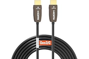 RUIPRO 8K HDMI Ultra High Speed najnowszy certyfikowany kabel światłowodowy 2.1b CL2 o mocy 6 stóp 8K60Hz 4K120Hz 48 Gb/s eARC HDR HDCP2.3 do RTX4080/4090/3080/3090 Xbox PS5 AVR projektor