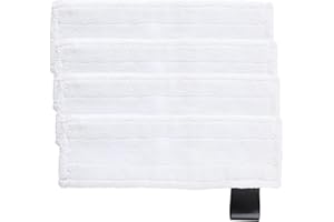 FINEVERNEK 4 Panni in Microfibra per Pavimento, Panni in Microfibra Compatibili con Scopa a Vapore Kärcher EasyFix SC 2, SC 3, SC 4, SC 5