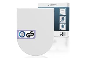 SCHÜTTE Sedile WC con abbassamento automatico, certificato TÜV
