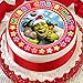 Produktbild vorgeschnittenen 19,1 cm Kuchen Topper Essbare Deko Zuckerguss Tabelle Dekoration Weihnachten Shrek 1922