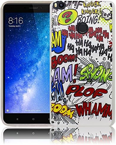 Xiaomi Mi Max 2 Comic Haha Silicone Protective Case Protective Case Mobile Phone Case Cell Phone Case Silicone Case Case Bag Cover Bumper Case Flip smartphone cellphone backcover