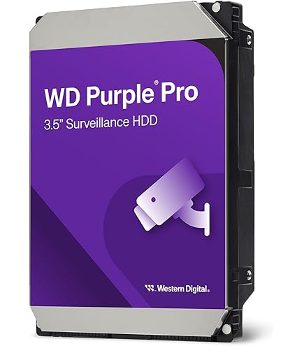 Western Digital 2TB WD Mor Gözetim Dahili Sabit Disk HDD - SATA 6
