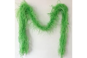 Sowder 72inch Length 1ply Ostrich Feather Boa for Wedding/party Decoration, Feather Scraf