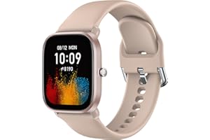 Higgs Silikonowy pasek kompatybilny z Amazfit Bip 3/3pro/Bip U pro/Bip S/Bip S Lite / Bip Lite / Bip Lite paski sportowe do Amazfit GTS 2 Mini / GTS 3 42 mm, bransoletka do Amazfit GTS 4 mini