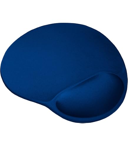 Tappetino per mouse con poggiapolsi, tappetino ergonomico per alleviare il dolore nel tunnel carpale, memory foam con base in gomma antiscivolo, per computer, laptop, desktop (nero