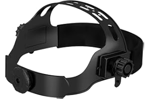 TRQWH Welding Helmet Headgear - Welding Hood Headgear Replacement Head gear Welding Helmet Accessories with Sweatband for Round Hole Helmet, Adjustable