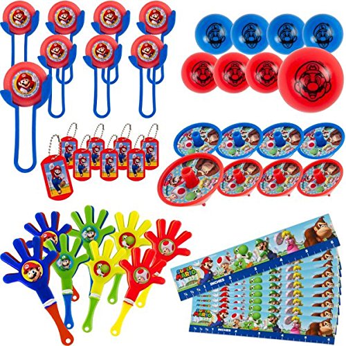 Amscan 396607 Super Mario Mega Mix Value Pack - 2