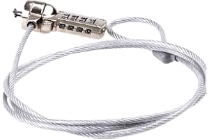 ONOGAL Candado de Seguridad Kensington para portátiles PC y Telefono con Clave de 4 digitos 4613