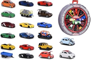 Majorette - Set 20 Pièces - Voitures Miniatures en Métal - Coffret 20 Véhicules - 212058591