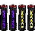Inevitable Party Pack of 4 Ring Pull Smoke Grenade Effects for Paintball, Weddings, Photoshoots & Special Effects (RPSGX4-PPYY)