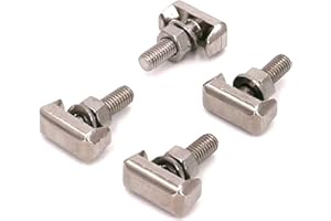 ZHITING 4pcs Morsetti di Batteria Bullone a T Connettori del Terminale Sostituire Battery Terminal per Auto o Furgone