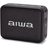 Aiwa BS-200BK: Altavoz Inalámbrico Portátil Bluetooth, True Wireless Stereo, Impermeable, Color Negro