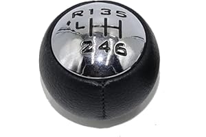 ZCERA Car Gear Shift Knob For Citroen DS3 DS4 For C6 Car Manual Gear Stick Shift Knob Gearbox Gear Shift Lever Knob (Color : 6 speed)