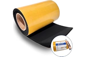 NTG-SOLUTIONS Mousse Protection Garage, Mousse autocollante protectrice de Caoutchouc, Plaque Caoutchouc autoadhésive, Caoutchouc celular EPDM, Durable et Polyvalente. (Largeur 20cm, Longueur 2m, Épaisseur 3 mm).