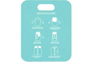 ARIOU Clothes Folder - Shirt Folders Board, T-Shirt Laundry Folding Board, T Shirt Clothes Foldeer, Cloths Fast Folding Boards, Helper Easy And Fast Foldiing Boards For Adults And Children