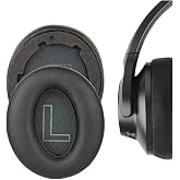 Enegg Anker Soundcore Life Q20BT Q20 BT i&ccedil;in yedek kulak yastığı, yumuşak hafızalı k&ouml;p&uuml;k, kulak koruyucu, kılıf, protein deri