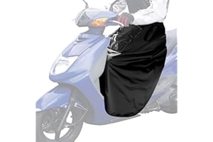 PORFOYO Beinschutz Roller, Beinschutz Beinabdeckung Roller, Universsal Beinschutz Motorroller, Allgemein Regenschutz Beine Motorroller Mit Tasche Hüftschnalle Trageband Dick Gefüttert Für Kaltes Wetter