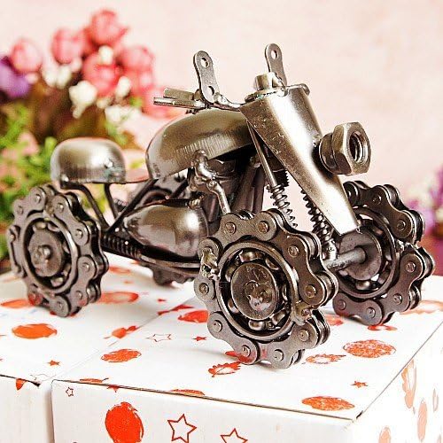 X&amp;L Chain models iron vintage wheel r aggressive atmosphere , black , 17*7*9