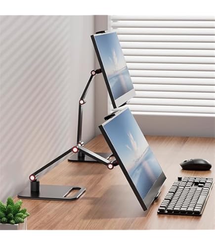 Tablet Stand ROADOM Adjustable 360u00b0 Swivel Clamp Holder
