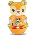 VTech Baby Rock and Roll Bear, Interactive Wobble Toy with Motion Sensor for Cause and Effect Play, Phrases, Sounds and Songs for Sensory and Motor skills, for Babies 6 months +, English Version