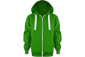 VUNCIO Sweatjacke Jungen mit Kapuze Sweatshirt Mit Reißverschluss Kapuzenpullover Kinder Jungen Zip up Hoodie Kapuzenjacke Langarm Pullover Hoody Kapuzenjacke Jungen Mädchen