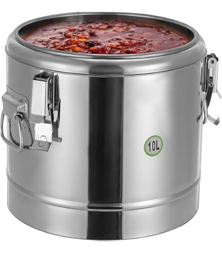 Royal Catering 30L roestvrij staal geïsoleerde drankdispenser thermoskan met afvoerkraan, thermische opslag tot 12 uur
