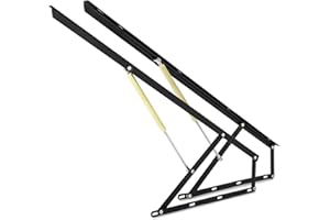 VEVOR BuoQua Pneumatic Storage Bed Lift Mechanism 185bl Heavy Duty Gas Spring Bed Storage Lift Kit Hydraulic bed mechanism for Box Bed Sofa Storage Space Saving DIY Project (4FT)