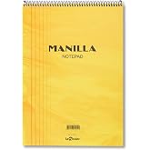 L&eacute; Color 41300/1 Manila Notepad Yumuşak kapak, 1.hamur kağıt Spiralli, Sarı