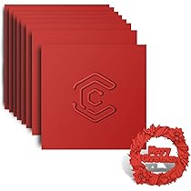 8 Stück Sperrholzplatten Bunt 3mm - 30x30 Cm Für Laser Gravur & DIY Bastelprojekte