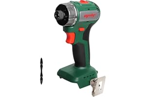 Mellif Akku Shrauber für Makita Akku 18V, Akkuschrauber mit 2-Gang-Getriebe, 20 Drehmomentstufen, 50Nm, 1650 RPM, Bürstenlos Motor, LED Licht, 1/4" Bohrer für Schraube (Akku NICHT Enthalten)