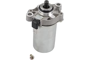 ‎GOOFIT GOOFIT 10T 12V Elektrostarter Motorzubehör Passend für Motor ersatz für ZIP50 PIAGGIO 80 LIBERTY 50 CH80 80cc Motorrad Quad ATV UTV