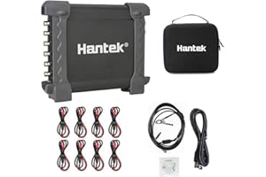 Hantek 1008C 8CH PC USB de diagnóstico automotriz DAQ programa multifunción generador osciloscopio