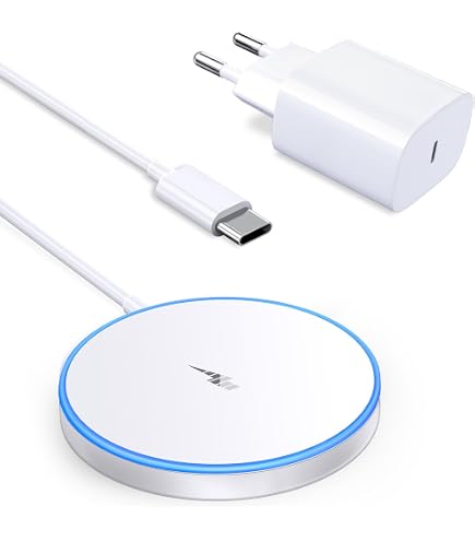 2 Anelli Magnetici Dzxin Per Ricarica Wireless – Compatibili Con IPhone 12/13/14, Galaxy S20/S21/S22, Neri, Sottili 1,5mm