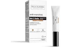 BELLA AURORA - Bio10 Forte 3 en 1, 10 ml, Camufla las Manchas Piel con Color, Despigmenta y Protege, Elimina Manchas Oscuras, Difumina Manchas e Imperfecciones, Protección SPF 50+