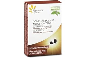 Fleurance Nature- Complexe Solaire autobronzant- complément alimentaire- 30 capsules- 30 jours- formule d'origine naturelle-13328