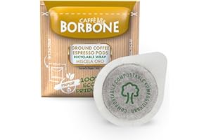 Caffè Borbone Compostable Pod, Gold Coffee Blend - 150 Pads - Compatible with ESE System Paper Pads 44 mm