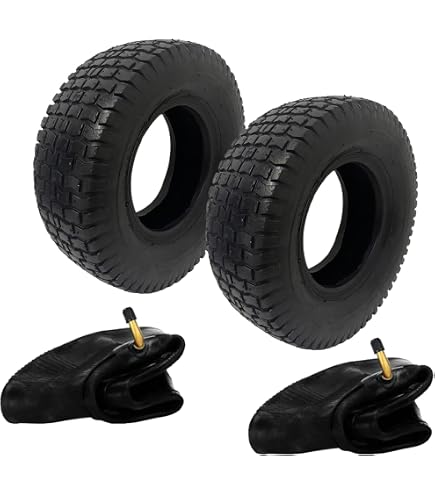 Neumático 15x6.00-6 4PR Para Tractor De Césped – Compatible Con MTD, Husqvarna, Etesia, Wolf, Murray
