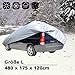 Produktbild Nerd Clear PKW Mobile wetterfeste Universal Auto-garage Abdeck-plane Ganz-garage grau L Auto-Plane Car-Cover