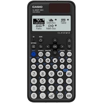 Casio fx-85GTCW+ Scientific Calculator Black (UK Version) - Upgrade from previous fx-85GTCW model - View 7